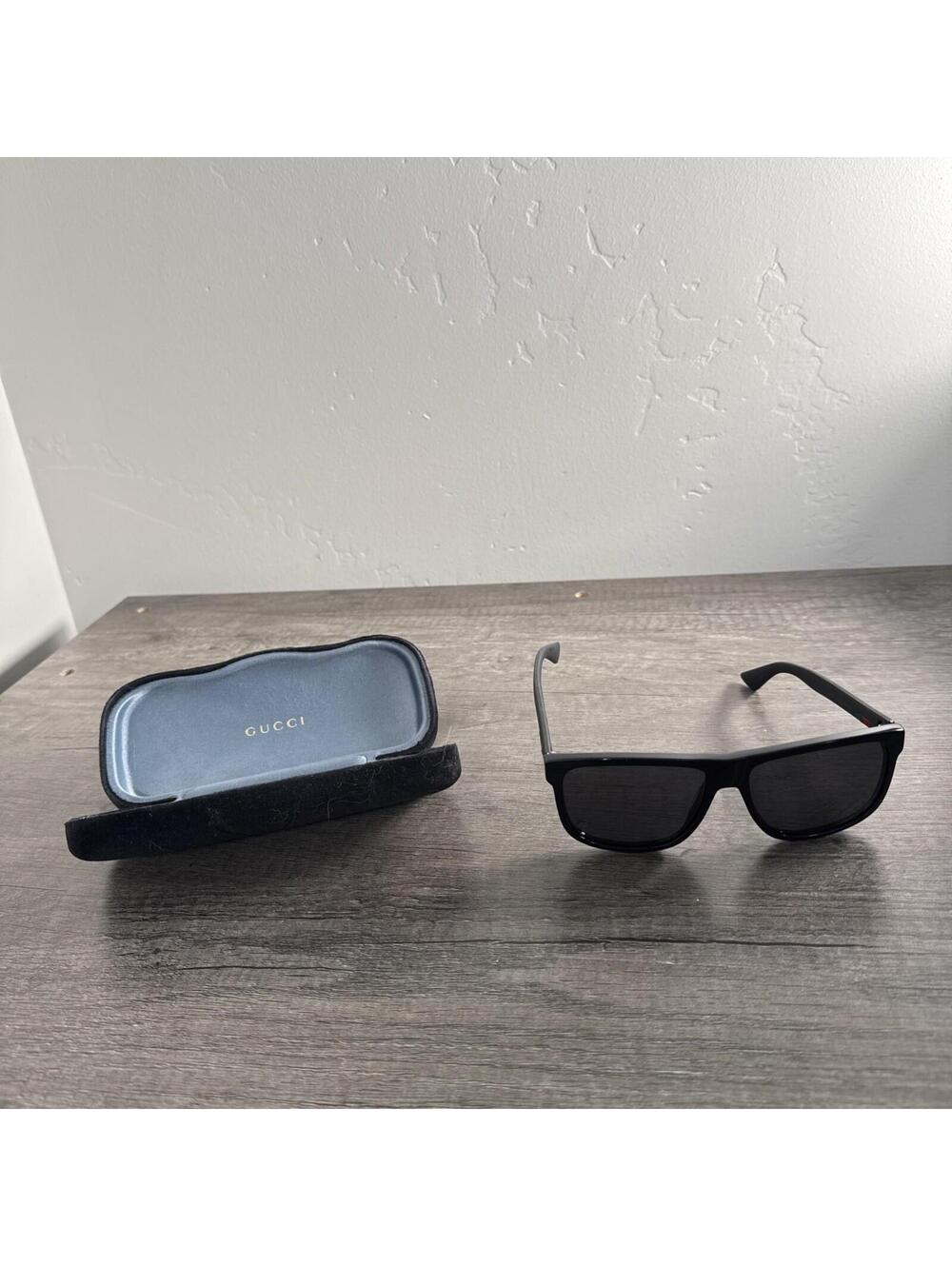 GUCCI SUNGLASSES Black GG0010S 001 FRAMES ONLY